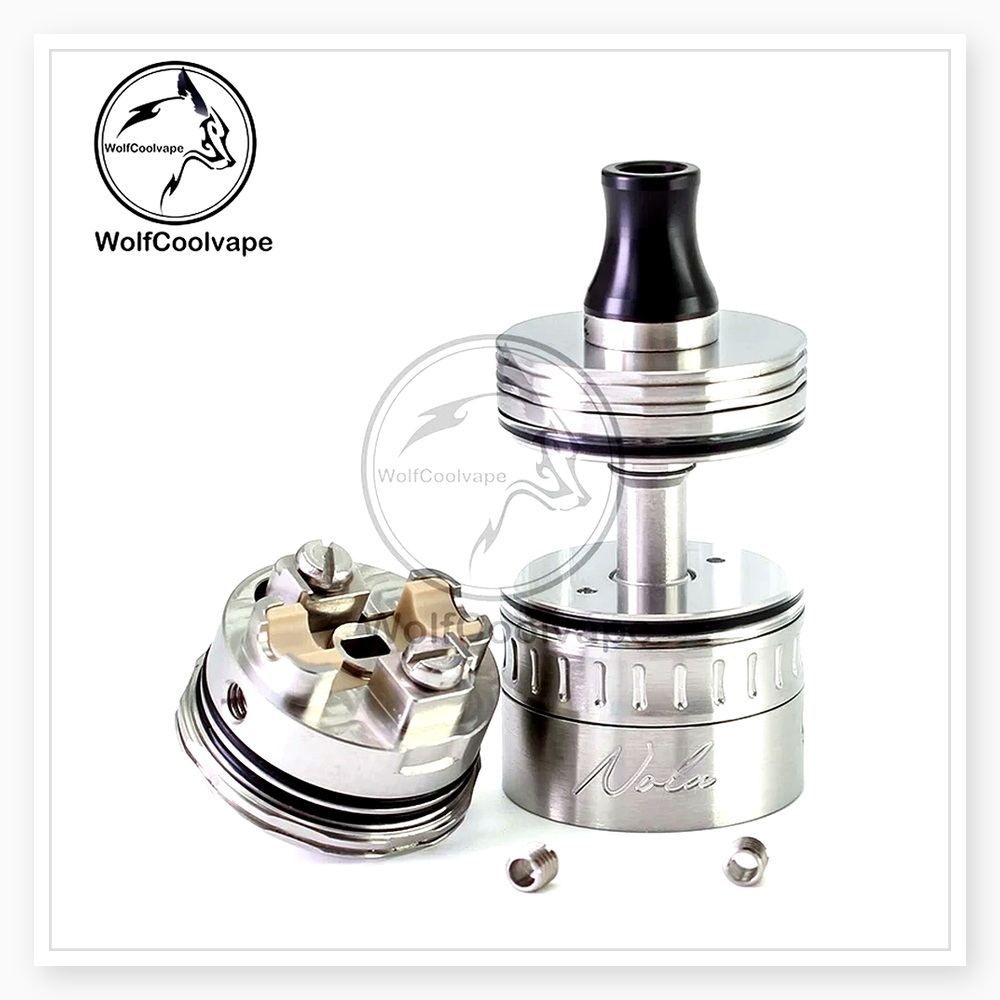 Wolfcool Vape NOLA RTA 22mm Si - Vaping Air recensione e prezzo